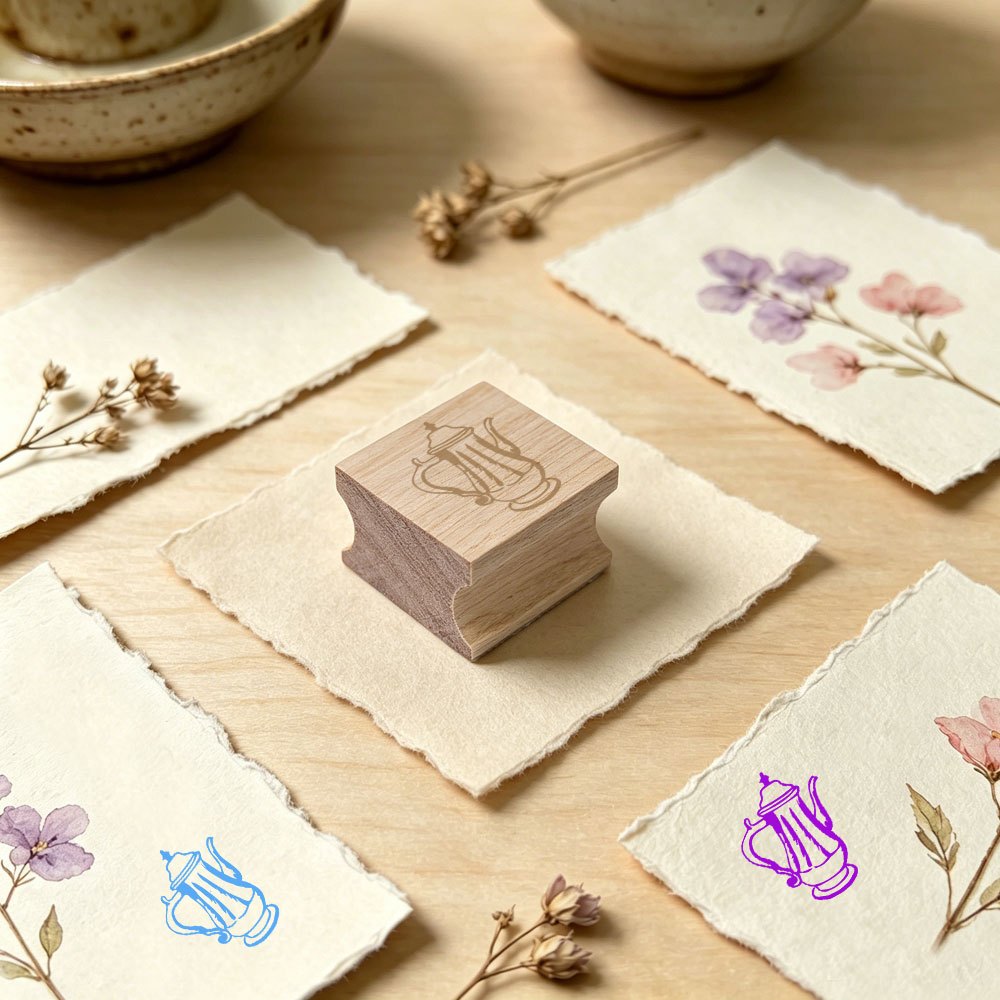 DIY Wood Stamp for Journaling & Crafts